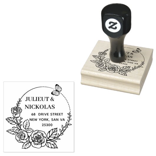Professioneel modern script rubberstempel (Gestempeld)