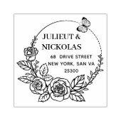 Professioneel modern script rubberstempel (Afrduk)