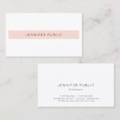 Professioneel, modern, stijlvol design, dubbelzinn visitekaartje (Voorkant / Achterkant)