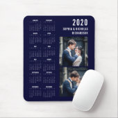 Professioneel modern | Twee foto's van de marine v Muismat (Met muis)