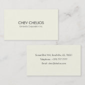 Professioneel modern Visitekaartje (Voorkant / Achterkant)