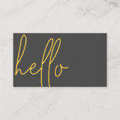 Professioneel modern Visitekaartje (Voorkant)