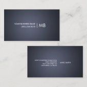 Professioneel modern Visitekaartje (Voorkant / Achterkant)