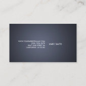 Professioneel modern Visitekaartje (Achterkant)