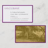 professioneel modern visitekaartje (Voorkant / Achterkant)