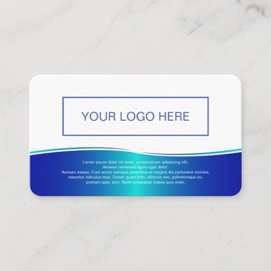 Professioneel modern Visitekaartje (Voorkant)