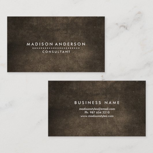 Professioneel, modern Visitekaartje (Voorkant / Achterkant)