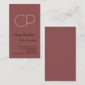 Professioneel, modern Visitekaartje consultant (Voorkant / Achterkant)