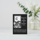 Professioneel modern zakelijk onroerend goed aanbevelingskaartje (Staand voorkant)