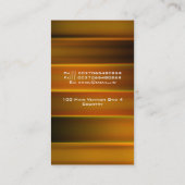 Professioneel, modern zakelijk visitekaartje (Achterkant)