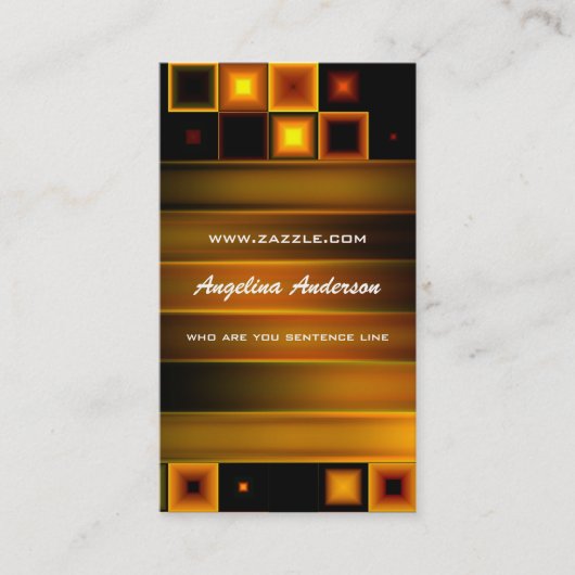 Professioneel, modern zakelijk visitekaartje (Voorkant)