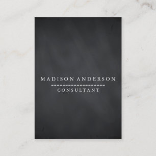 Professioneel, modern, zwart toetsenbord visitekaartje