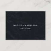 Professioneel, modern, zwart toetsenbord visitekaartje (Voorkant)