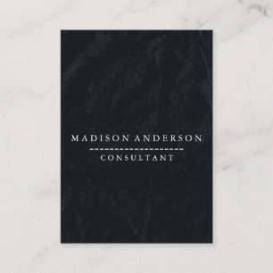 Professioneel, modern, zwart toetsenbord visitekaartje