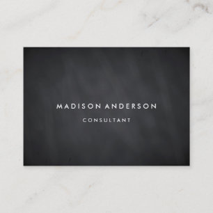 Professioneel, modern, zwart toetsenbord visitekaartje