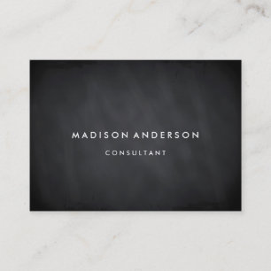 Professioneel, modern, zwart toetsenbord visitekaartje