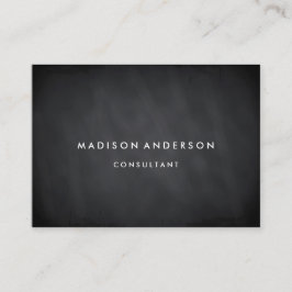 Professioneel, modern, zwart toetsenbord visitekaartje