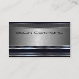 Professioneel, modern zwart Visitekaartje