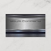 Professioneel, modern zwart Visitekaartje (Voorkant)