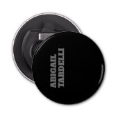 Professioneel, moedig, modern, aangepast model button flesopener (Voorkant)