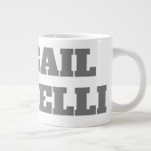 Professioneel, moedig, modern, aangepast model grote koffiekop (Rechts)