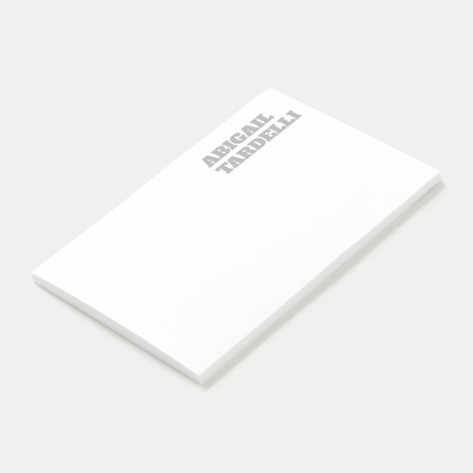 Professioneel, moedig, modern, aangepast model post-it® notes (Schuin)