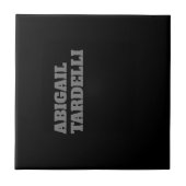 Professioneel, moedig, modern, aangepast model tegeltje (Voorkant)