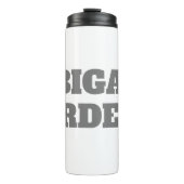 Professioneel, moedig, modern, aangepast model thermosbeker (Voorkant)