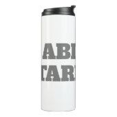 Professioneel, moedig, modern, aangepast model thermosbeker (Gedraaid links)