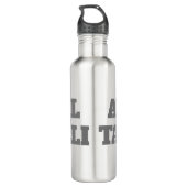 Professioneel, moedig, modern, aangepast model waterfles (Achterkant)