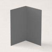 Professioneel, moedig, modern grijs visitekaartje (Binnen)