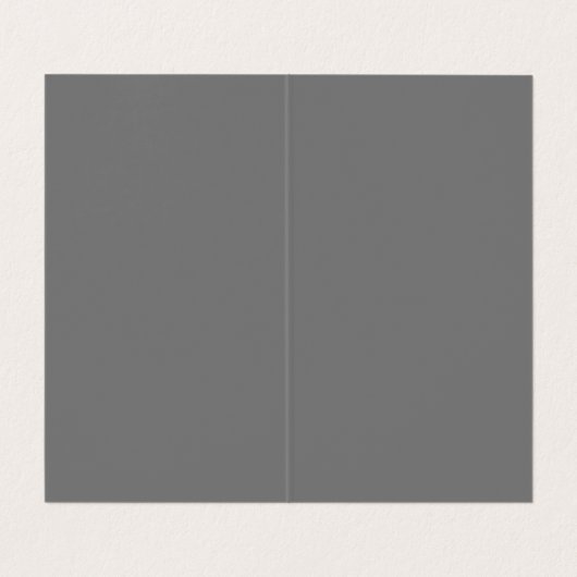 Professioneel, moedig, modern grijs visitekaartje (Binnenkant ongevouwen)