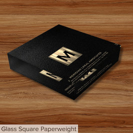 Professioneel Monogram Paperweight