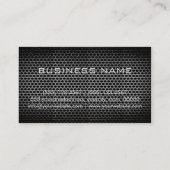 Professioneel Monogram van het Roestvrij staalmeta Visitekaartje (Achterkant)