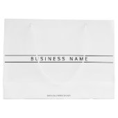 Professioneel Naam Groot Cadeauzakje (Achterkant)