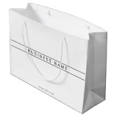 Professioneel Naam Groot Cadeauzakje (Achterkant Gekanteld)