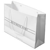 Professioneel Naam Groot Cadeauzakje (Voorkant Gekanteld)