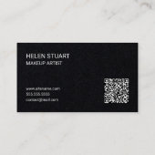 Professioneel Naam Modern Schrift Visitekaartje (Achterkant)