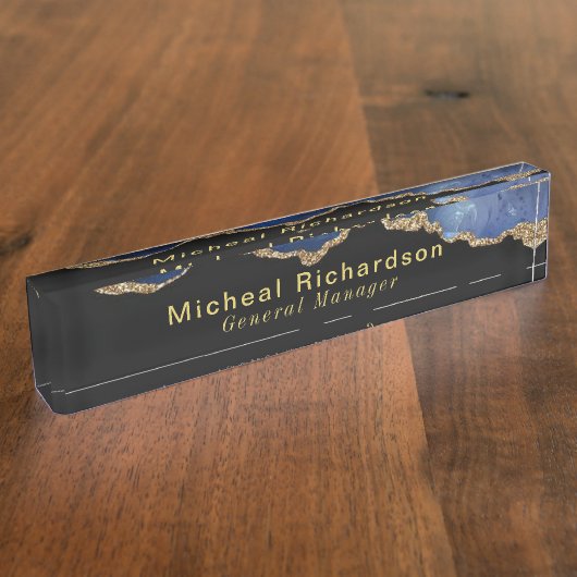 Professioneel Naambordje (Zijkant)