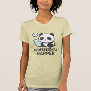 Professioneel Napper Panda T-shirt