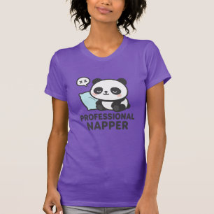 Professioneel Napper Panda T-shirt