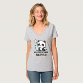 Professioneel Napper Panda T-shirt (Voorkant volledig)