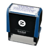 Professioneel Notaris Aangepaste Sjabloon Zelfinktende Stempel (Product)