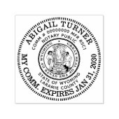 Professioneel Notaris Openbaar | Aangepaste Staten Zelfinktende Stempel (Design)