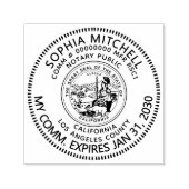 Professioneel Notaris Openbaar | Staten Van Califo Zelfinktende Stempel (Design)