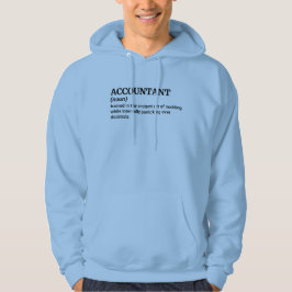 Professioneel nummer cruncher hoodie