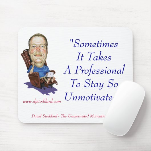 Professioneel ongemotiveerd - Muismat (Met muis)