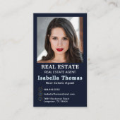 Professioneel onroerend goed | Fotolay-out vertica Visitekaartje (Voorkant)