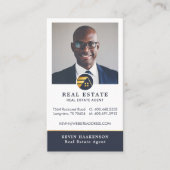 Professioneel onroerend goed | Fotolay-out vertica Visitekaartje (Voorkant)