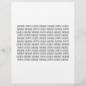 Professioneel Onroerend Goed Makelaar Flyer Te Koo (Achterkant)